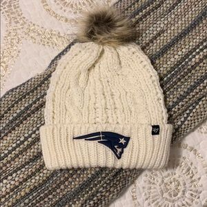 Patriots women’s winter Pom hat